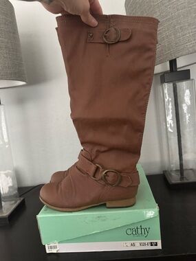 Tall Brown Women's Riding Boots